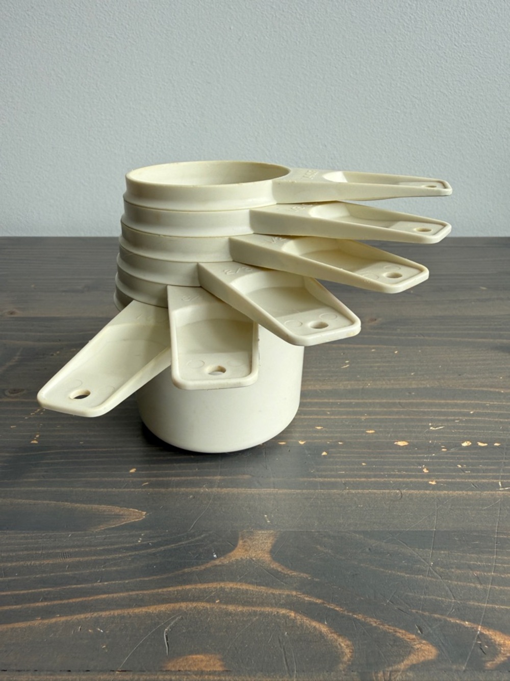 Vintage Tupperware measuring cups